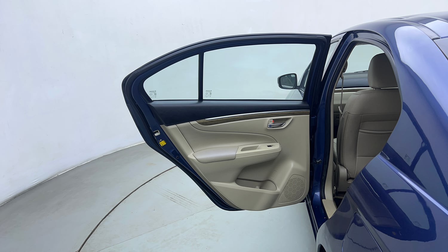 Used 2018 Maruti Suzuki Ciaz Alpha Hybrid 1.5 Petrol Manual interior LEFT REAR DOOR OPEN VIEW