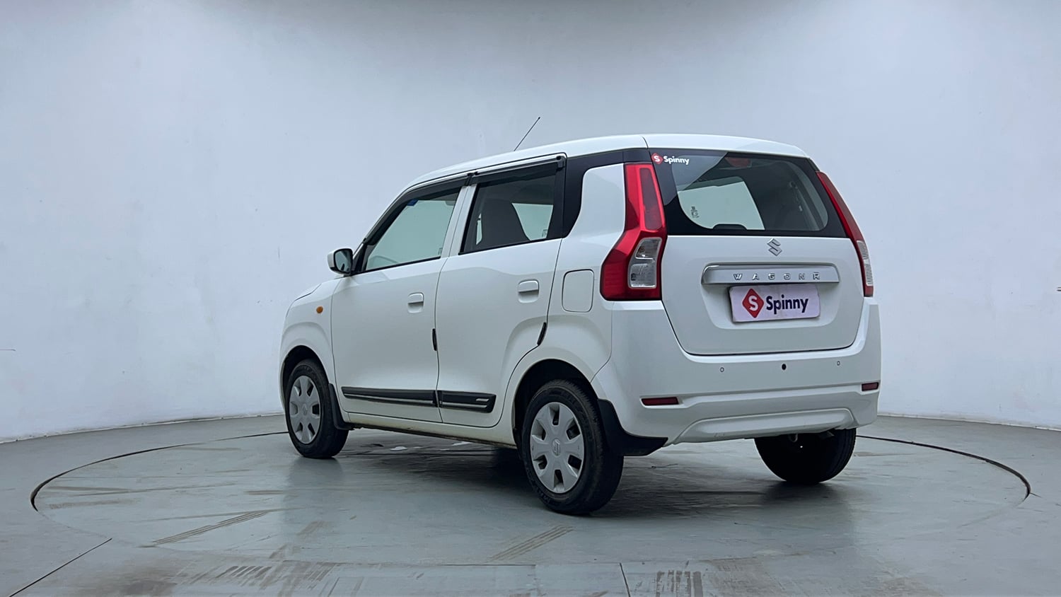 Used 2021 Maruti Suzuki Wagon R 1.0 VXi 1.0 AMT Petrol Automatic exterior LEFT REAR CORNER VIEW
