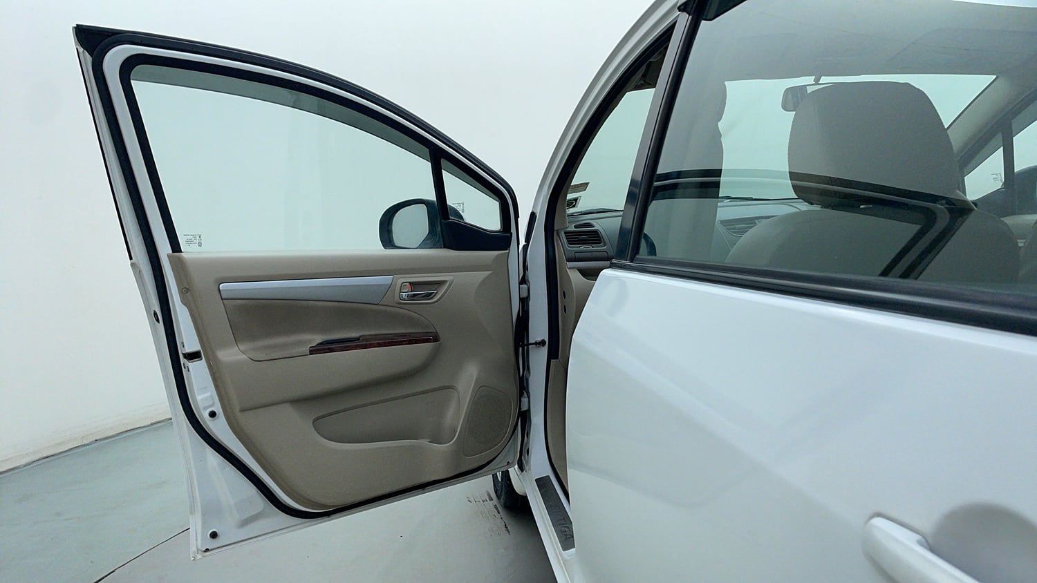 Used 2016 Maruti Suzuki Ertiga ZXI+ Petrol Manual interior LEFT FRONT DOOR OPEN VIEW