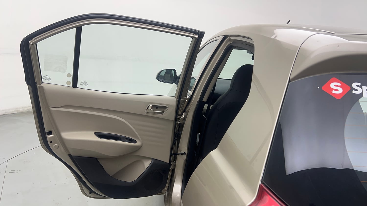 Used 2019 Hyundai Santro Sportz AMT Petrol Automatic interior LEFT REAR DOOR OPEN VIEW