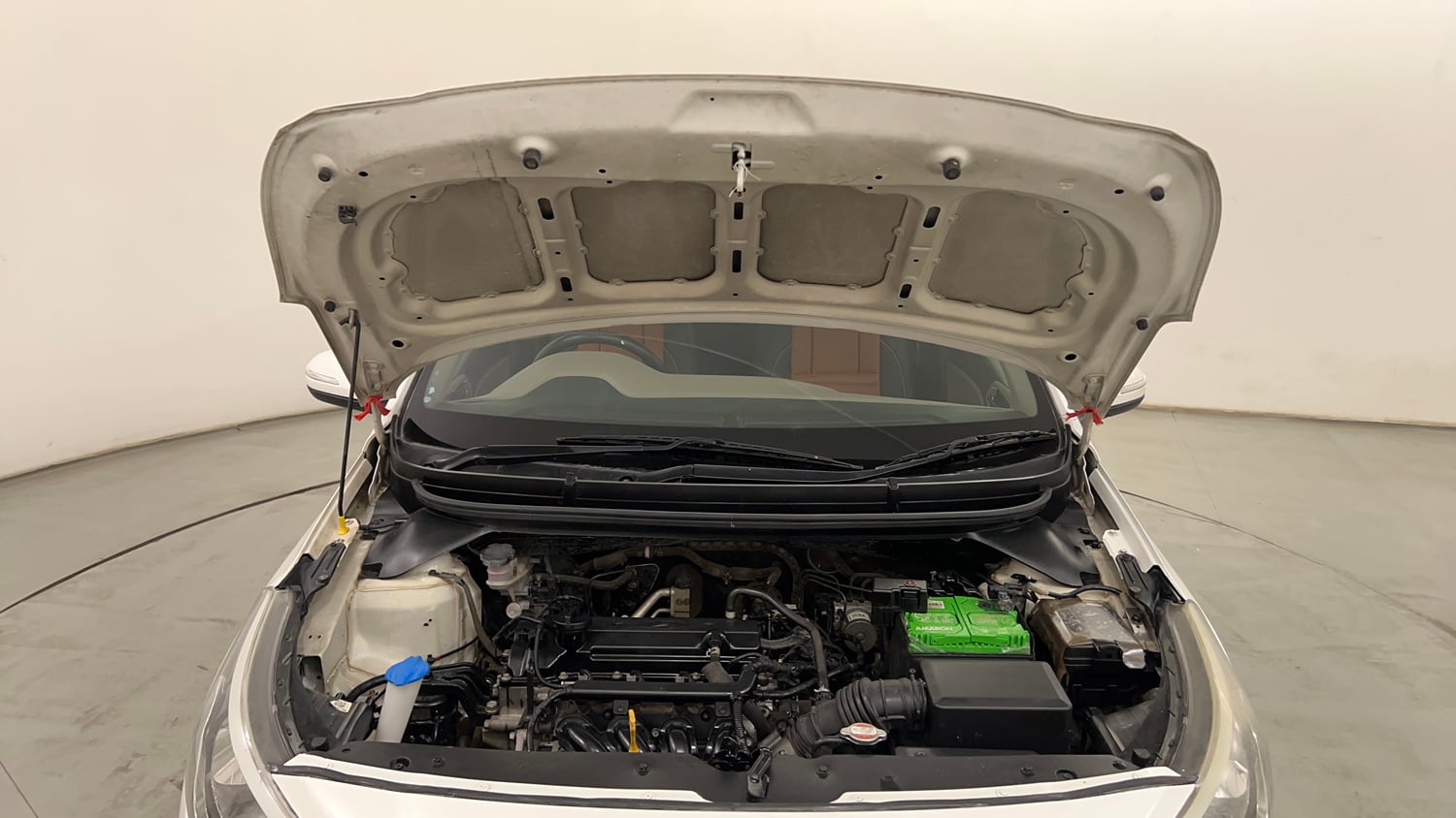 Used 2016 Hyundai Elite i20 Sportz 1.2 Petrol Manual engine ENGINE & BONNET OPEN FRONT VIEW