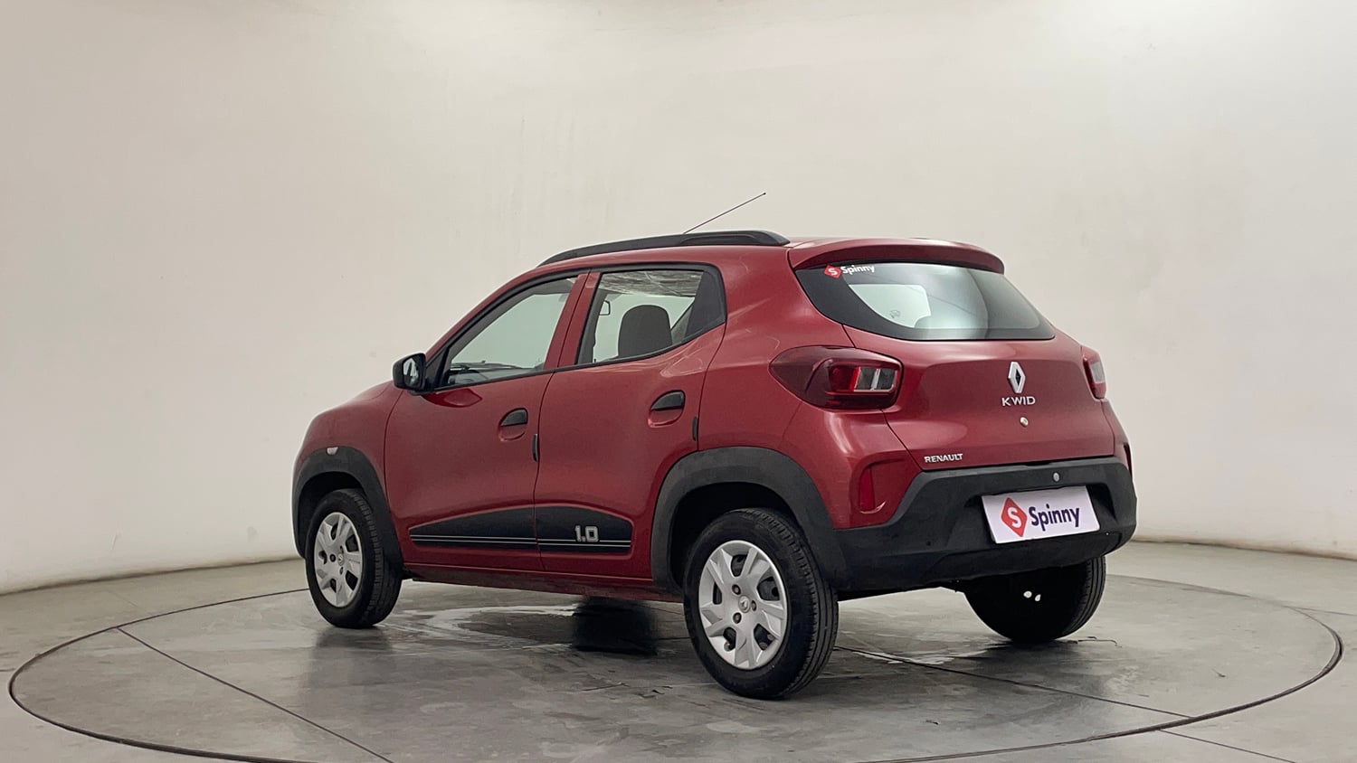 Used 2024 Renault Kwid RXL (O) 1.0 Petrol Manual exterior LEFT REAR CORNER VIEW
