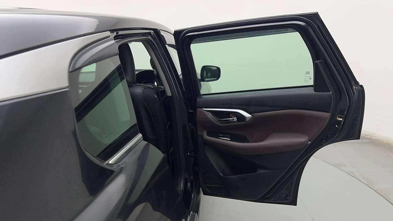 Used 2023 Maruti Suzuki Grand Vitara Zeta Smart Hybrid AT Petrol Automatic interior RIGHT REAR DOOR OPEN VIEW