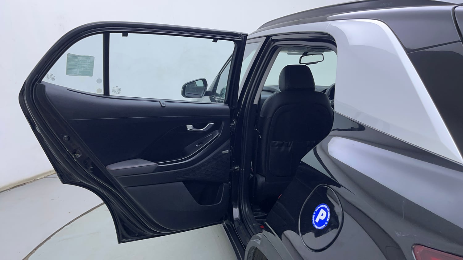 Used 2021 Hyundai Creta SX (O) 1.4 Turbo 7 DCT Petrol Automatic interior LEFT REAR DOOR OPEN VIEW