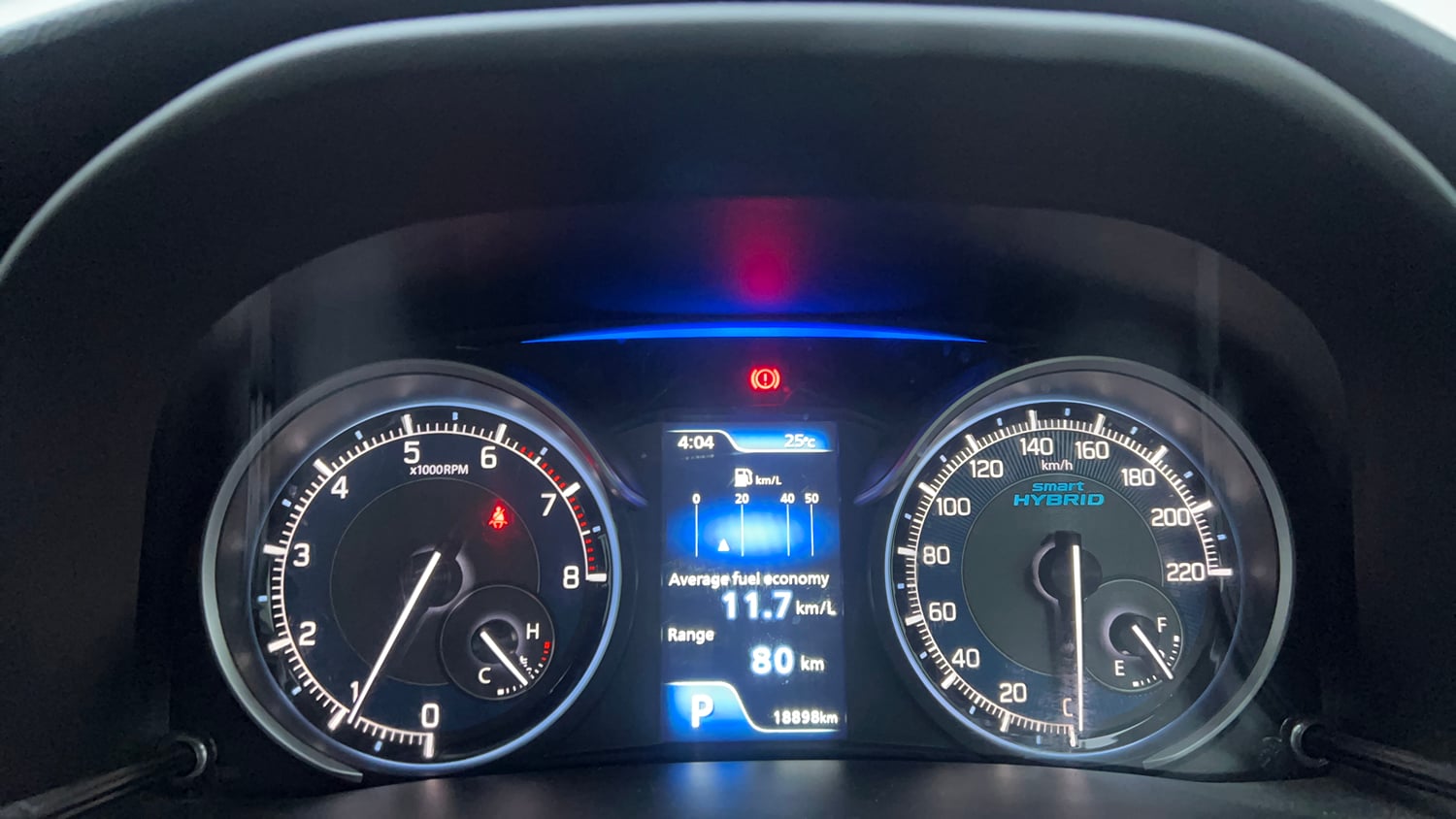 Used 2023 Maruti Suzuki XL6 Alpha AT Petrol Petrol Automatic interior CLUSTERMETER VIEW