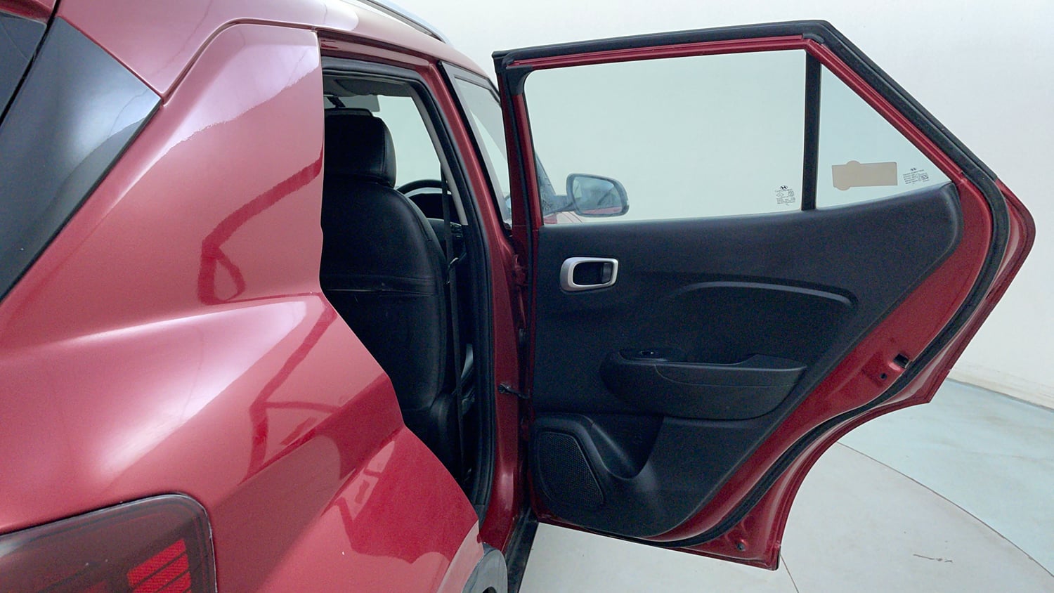 Used 2019 Hyundai Venue SX Plus 1.0 Turbo DCT Petrol Automatic interior RIGHT REAR DOOR OPEN VIEW