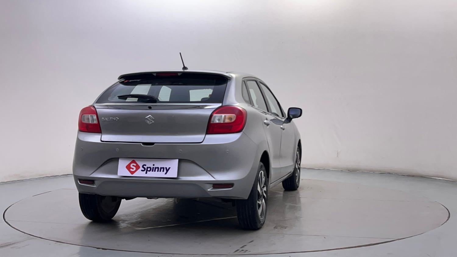 Used 2019 Maruti Suzuki Baleno Zeta Petrol Manual exterior RIGHT REAR CORNER VIEW