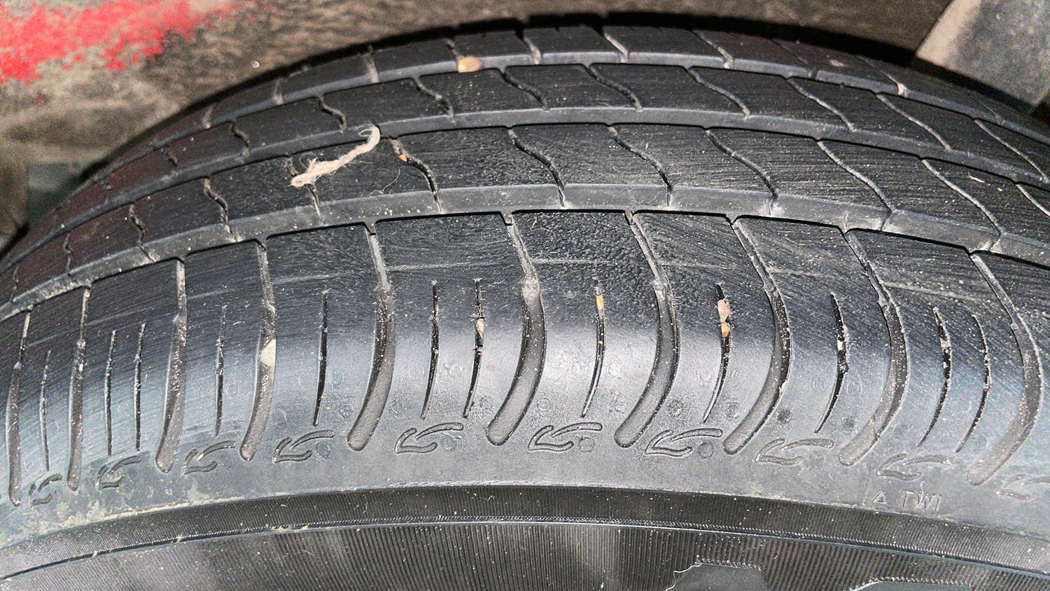 Used 2023 Maruti Suzuki S-Presso Vxi Plus Petrol Manual tyres LEFT REAR TYRE TREAD VIEW