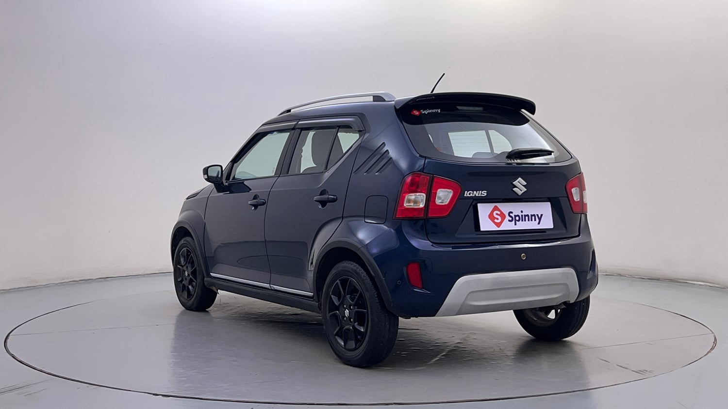 Used 2023 Maruti Suzuki Ignis Zeta 1.2 AMT Petrol Automatic exterior LEFT REAR CORNER VIEW