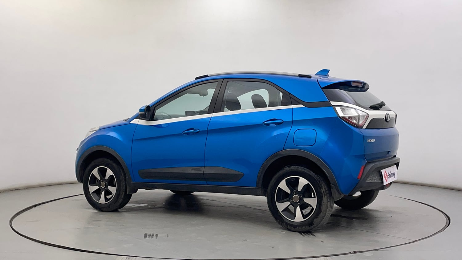 Used 2017 Tata Nexon XZ Plus Diesel Diesel Manual exterior LEFT REAR CORNER VIEW