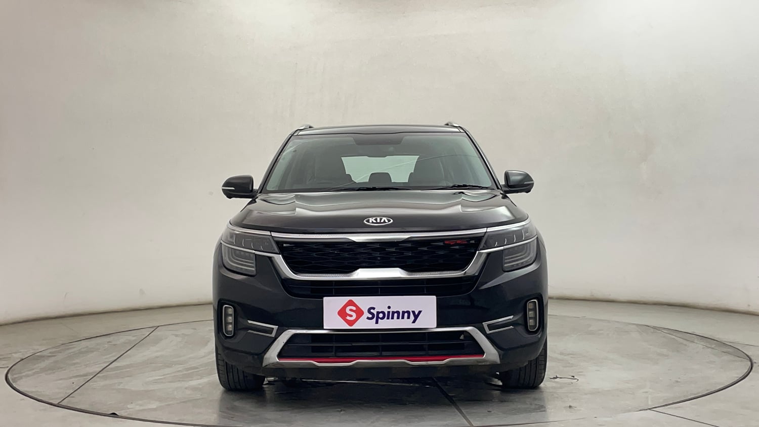 Used 2020 Kia Seltos GTX Plus AT 1.5 Diesel Diesel Automatic exterior FRONT VIEW