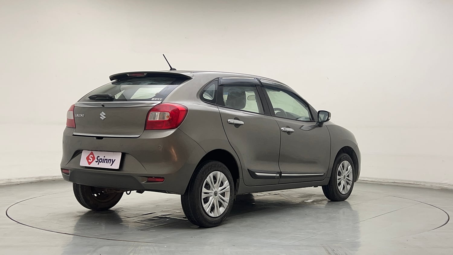 Used 2019 Maruti Suzuki Baleno Delta Petrol Manual exterior RIGHT REAR CORNER VIEW