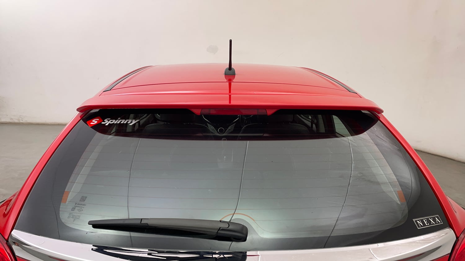 Used 2017 Maruti Suzuki Baleno Zeta 1.2 AT Petrol Automatic exterior BACK WINDSHIELD VIEW