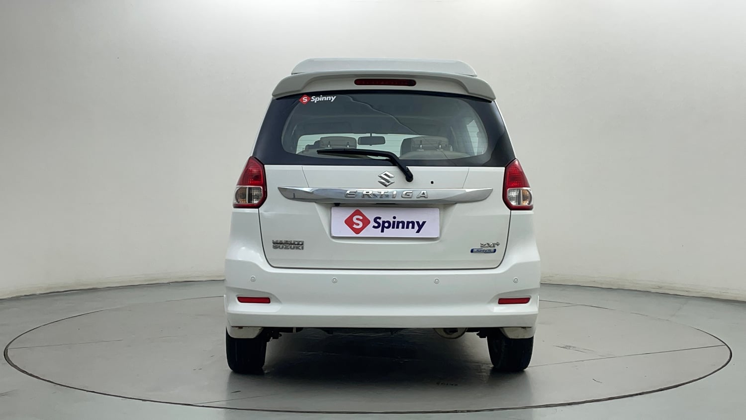 Used 2016 Maruti Suzuki Ertiga ZXI+ Petrol Manual exterior BACK VIEW