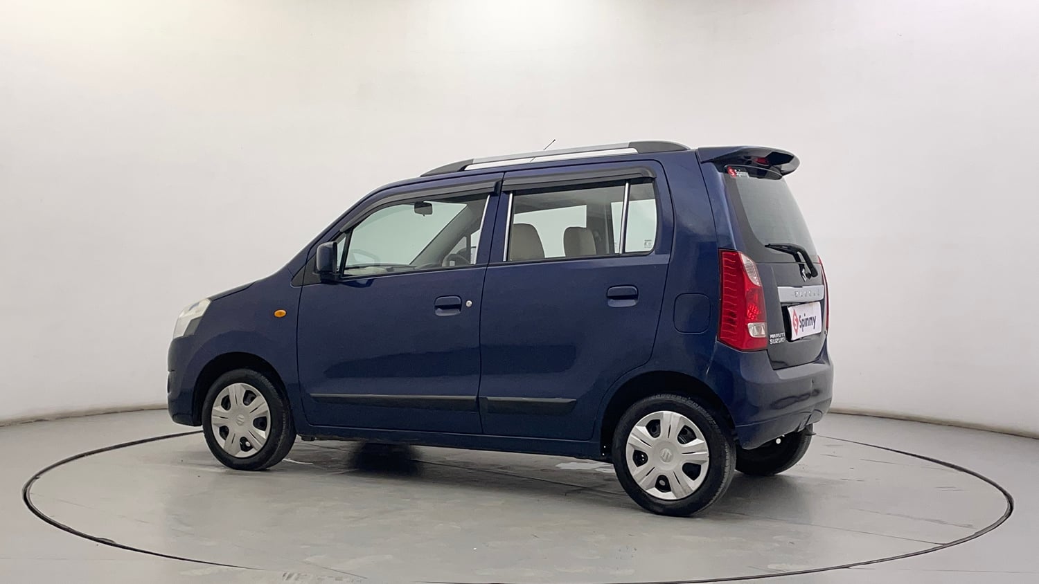 Used 2019 Maruti Suzuki Wagon R VXI Petrol Manual exterior LEFT REAR CORNER VIEW