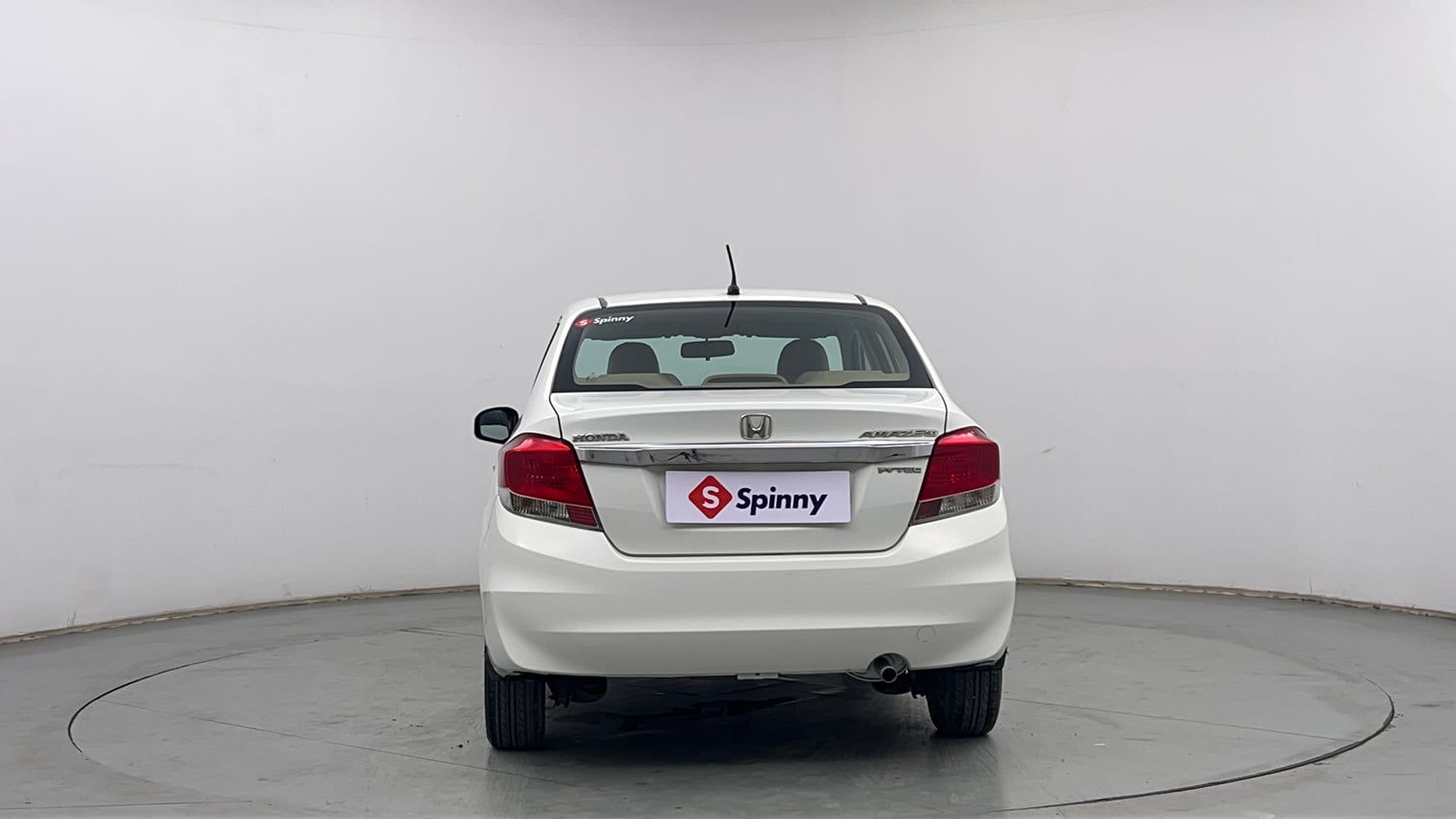 Used 2013 Honda Amaze 1.2 EX i-VTEC Petrol Manual exterior BACK VIEW