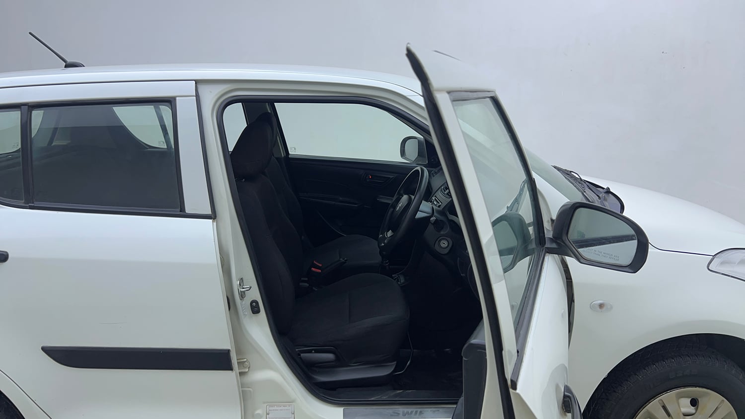 Used 2013 Maruti Suzuki Swift LXi Petrol Manual interior RIGHT SIDE FRONT DOOR CABIN VIEW