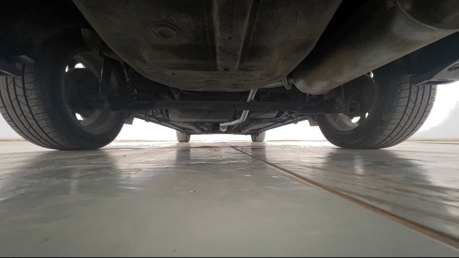 Used 2021 Maruti Suzuki Ciaz Alpha 1.5 Petrol Manual extra REAR UNDERBODY VIEW (TAKEN FROM REAR)