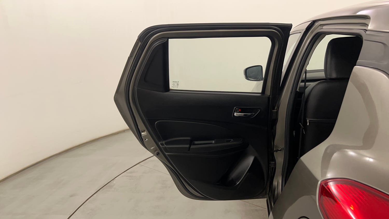 Used 2020 Maruti Suzuki Swift VXi AMT Petrol Automatic interior LEFT REAR DOOR OPEN VIEW