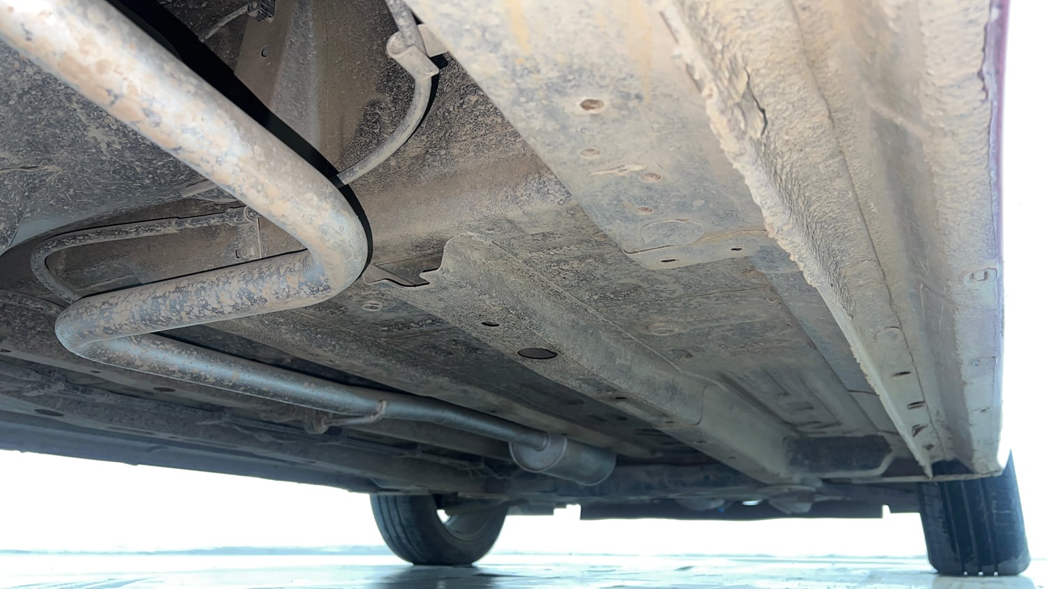 Used 2023 Tata Altroz XZA Petrol Petrol Automatic extra REAR RIGHT UNDERBODY VIEW