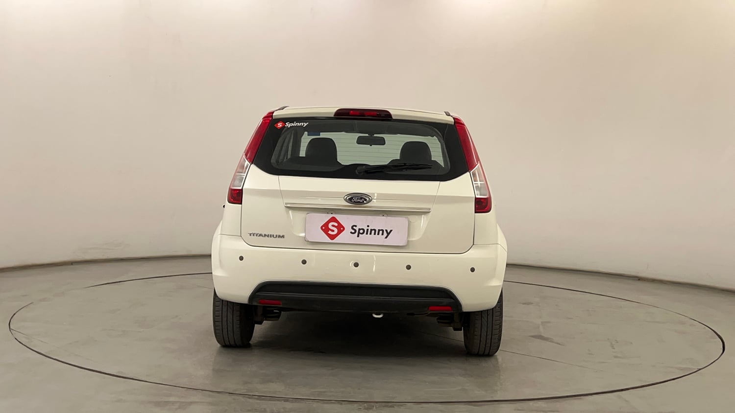 Used 2014 Ford Figo Duratec Petrol Titanium 1.2 Petrol Manual exterior BACK VIEW