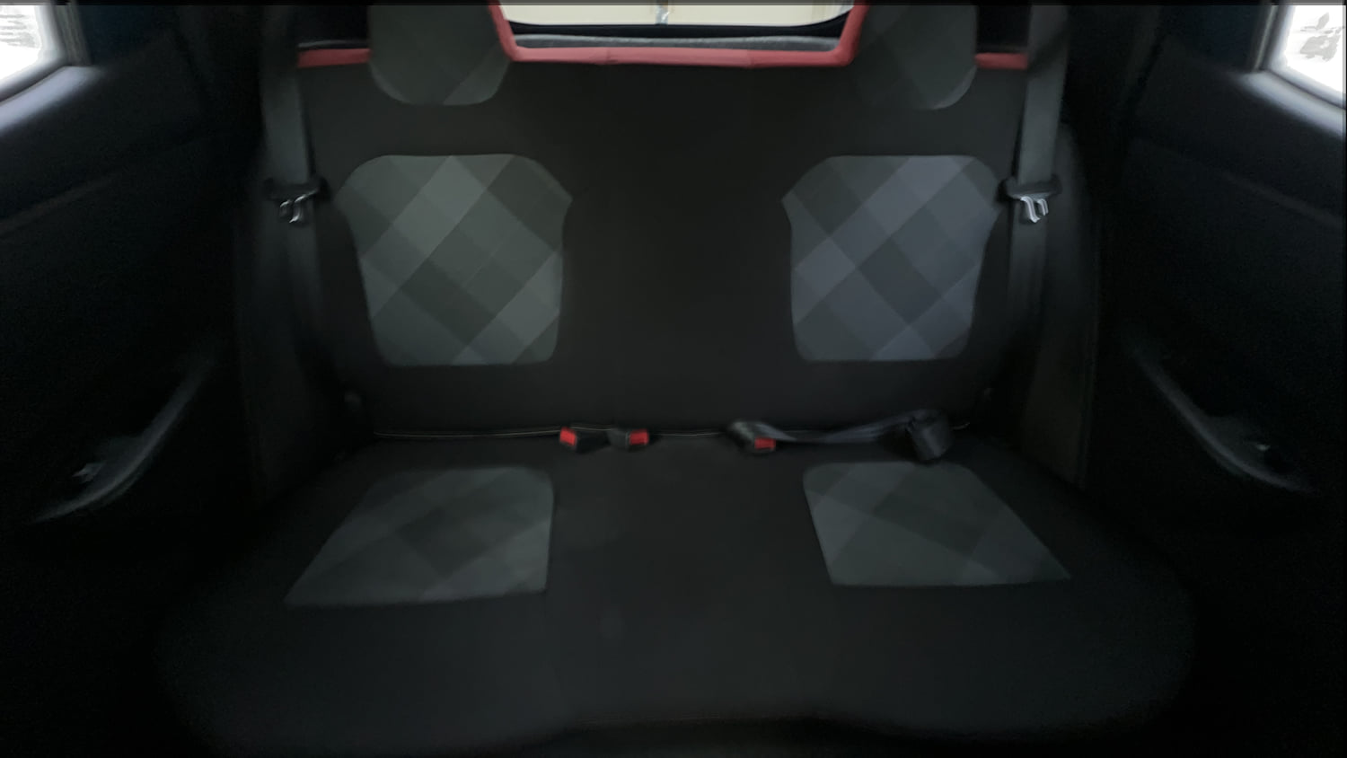 Used 2022 Renault Kwid RXT 1.0 AMT Petrol Automatic interior REAR SEAT CONDITION VIEW