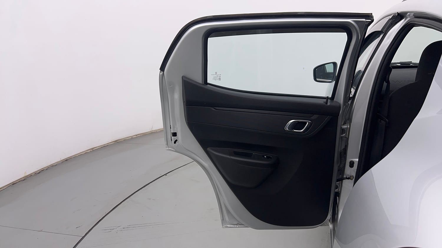 Used 2022 Renault Kwid CLIMBER 1.0 AMT (O) Petrol Automatic interior LEFT REAR DOOR OPEN VIEW