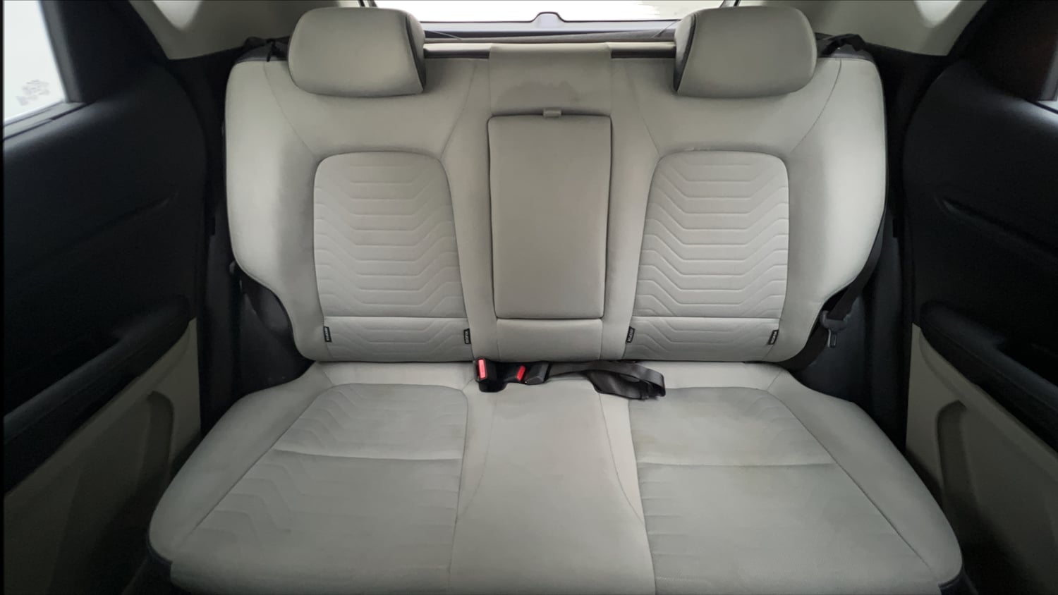Used 2021 Kia Sonet HTX 1.0 iMT Petrol Manual interior REAR SEAT CONDITION VIEW