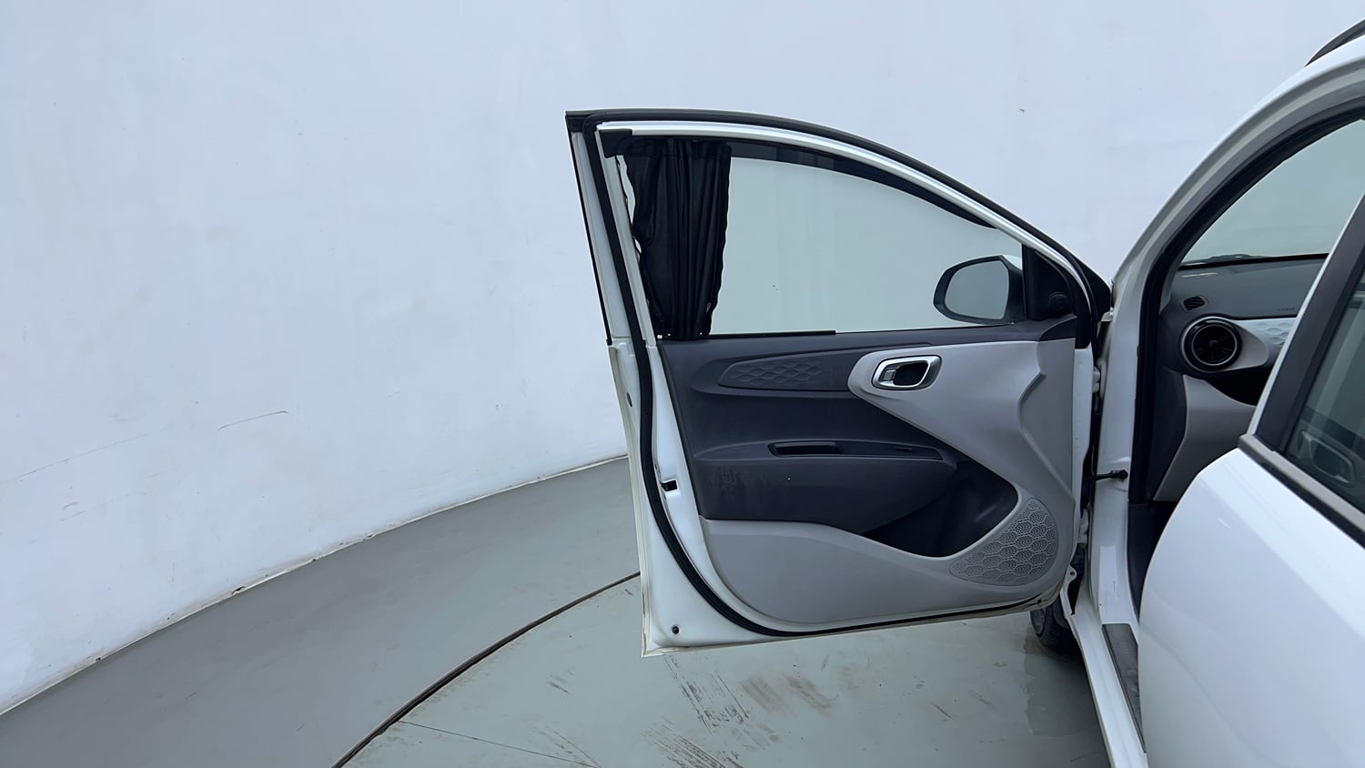 Used 2020 Hyundai Grand i10 Nios Sportz 1.2 Kappa VTVT Petrol Manual interior LEFT FRONT DOOR OPEN VIEW