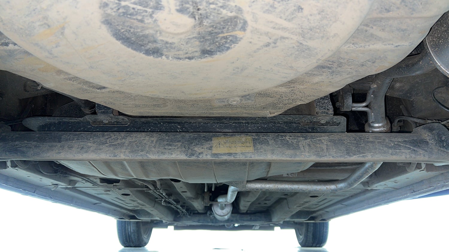Used 2023 Tata Altroz XZA Petrol Petrol Automatic extra REAR UNDERBODY VIEW (TAKEN FROM REAR)