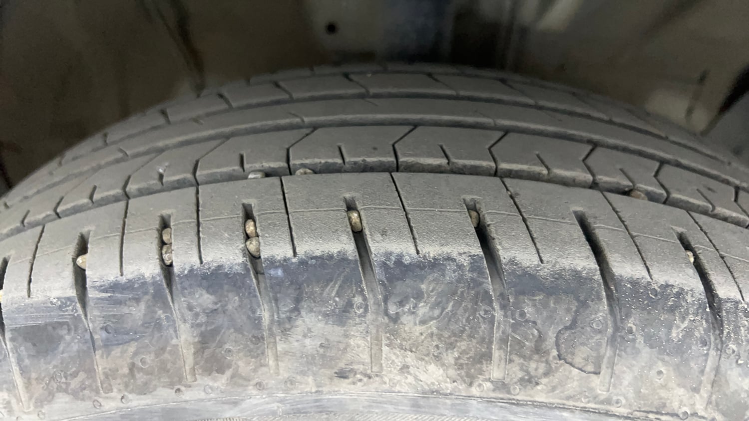 Used 2023 Hyundai Creta S 1.5 Petrol Petrol Manual tyres RIGHT FRONT TYRE TREAD VIEW