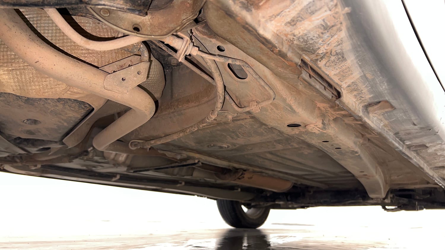 Used 2019 Maruti Suzuki Baleno Zeta Petrol Manual extra REAR RIGHT UNDERBODY VIEW