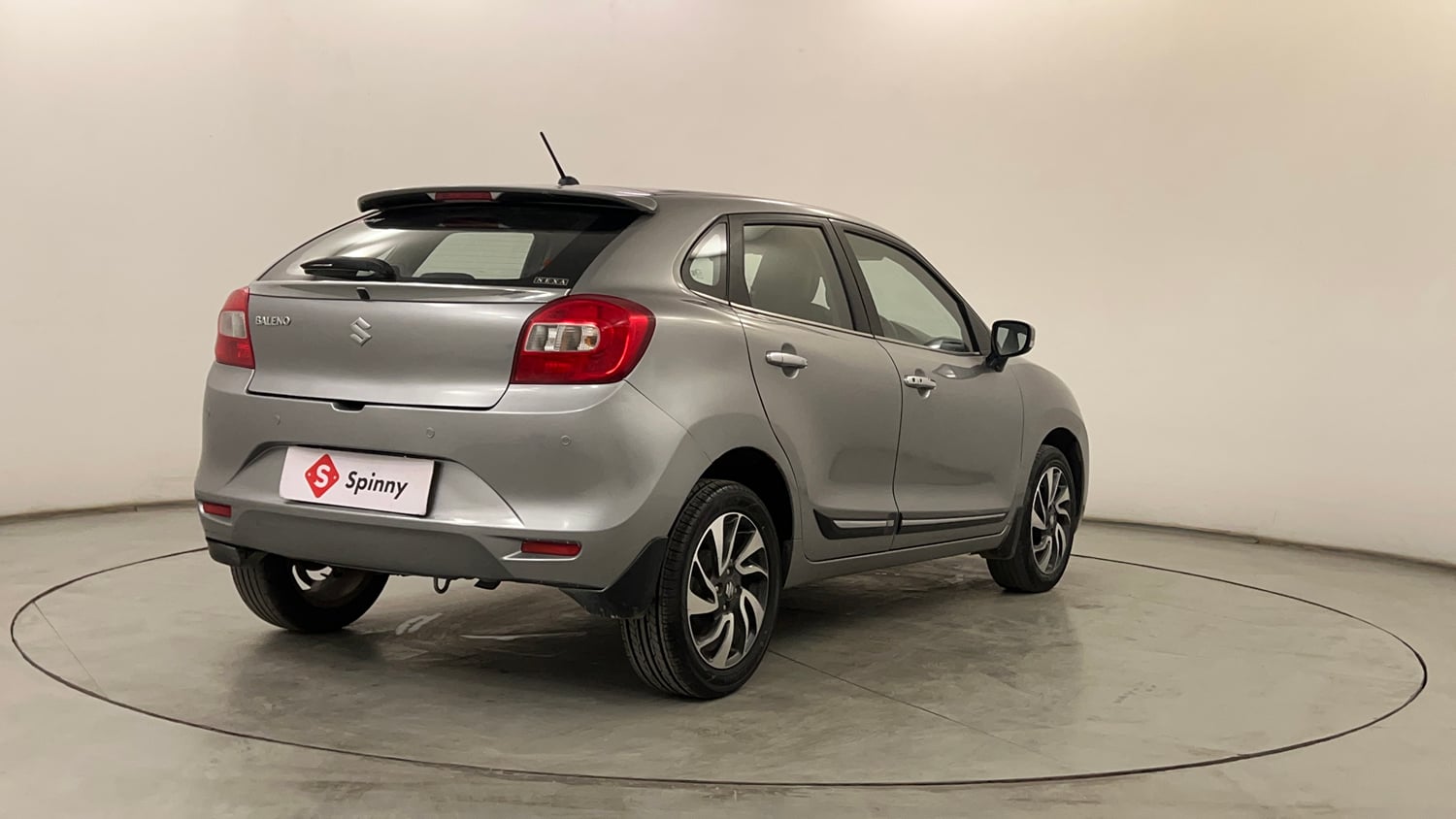 Used 2020 Maruti Suzuki Baleno Zeta Petrol Manual exterior RIGHT REAR CORNER VIEW