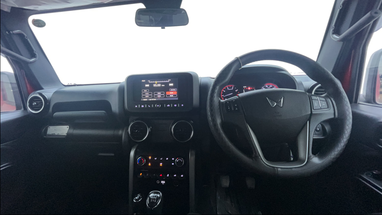 Used 2023 Mahindra Thar LX Hard Top Petrol MT 4WD Petrol Manual interior DASHBOARD VIEW