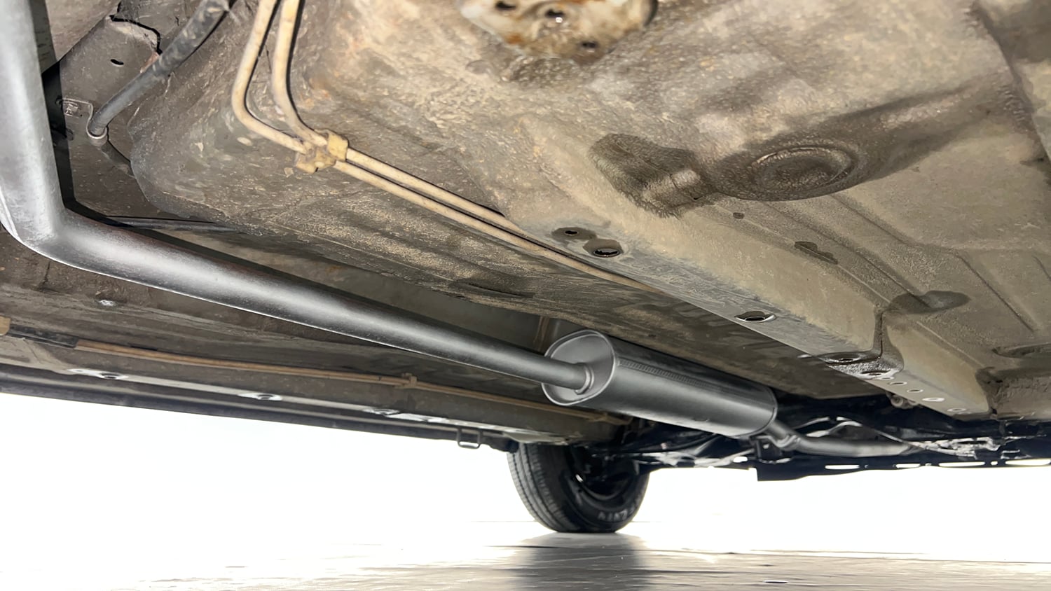 Used 2017 Maruti Suzuki Celerio ZXI (O) AMT Petrol Automatic extra REAR RIGHT UNDERBODY VIEW
