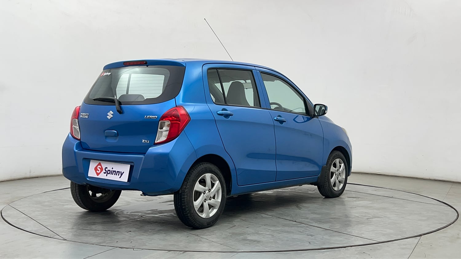 Used 2015 Maruti Suzuki Celerio ZXi Opt Petrol Manual exterior RIGHT REAR CORNER VIEW