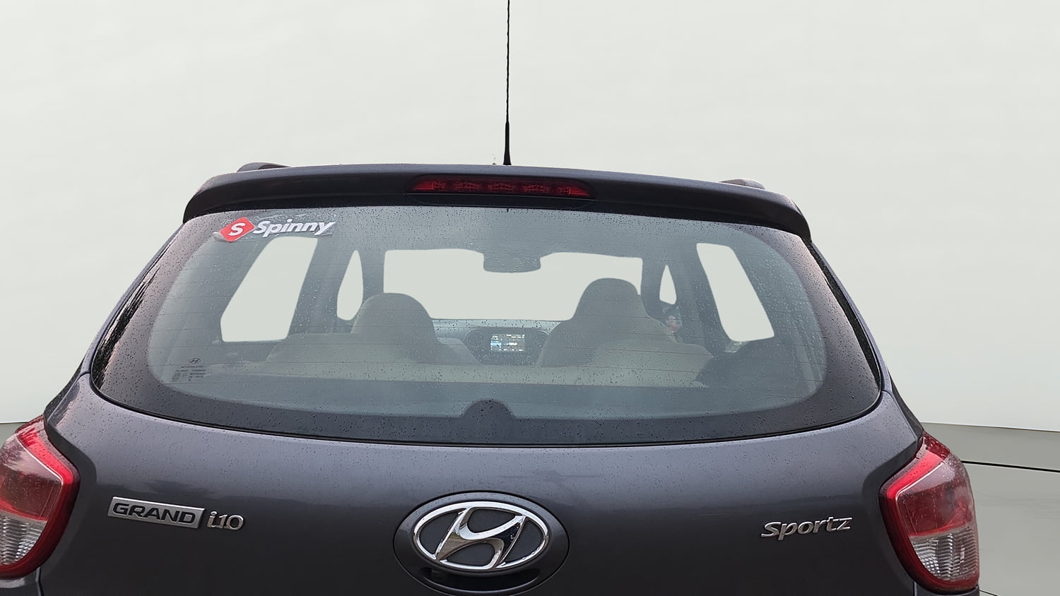 Used 2018 Hyundai Grand i10 Sportz (O) 1.2 Kappa VTVT Petrol Manual exterior BACK WINDSHIELD VIEW