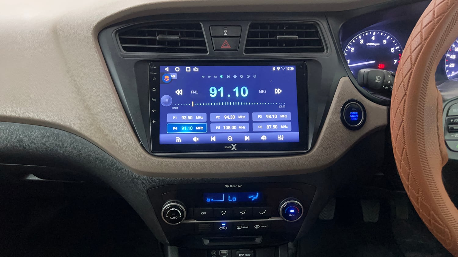 Used 2015 Hyundai Elite i20 Asta 1.2 Petrol Manual interior MUSIC SYSTEM & AC CONTROL VIEW