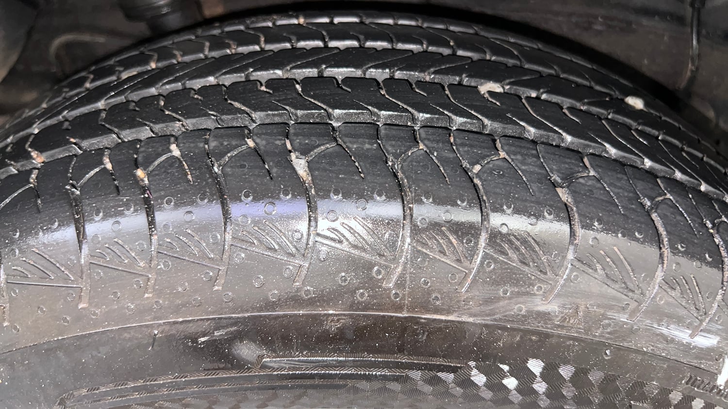 Used 2026 Hyundai Venue 1.2 Kappa Petrol MT HX 5+ Petrol Manual tyres RIGHT REAR TYRE TREAD VIEW