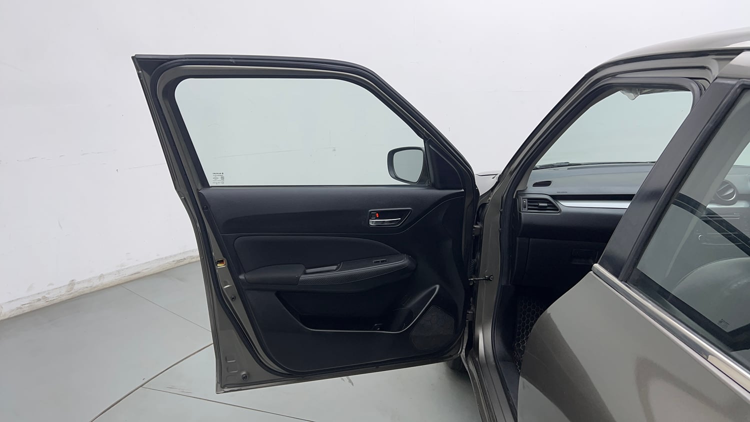 Used 2018 Maruti Suzuki Swift VXi Petrol Manual interior LEFT FRONT DOOR OPEN VIEW