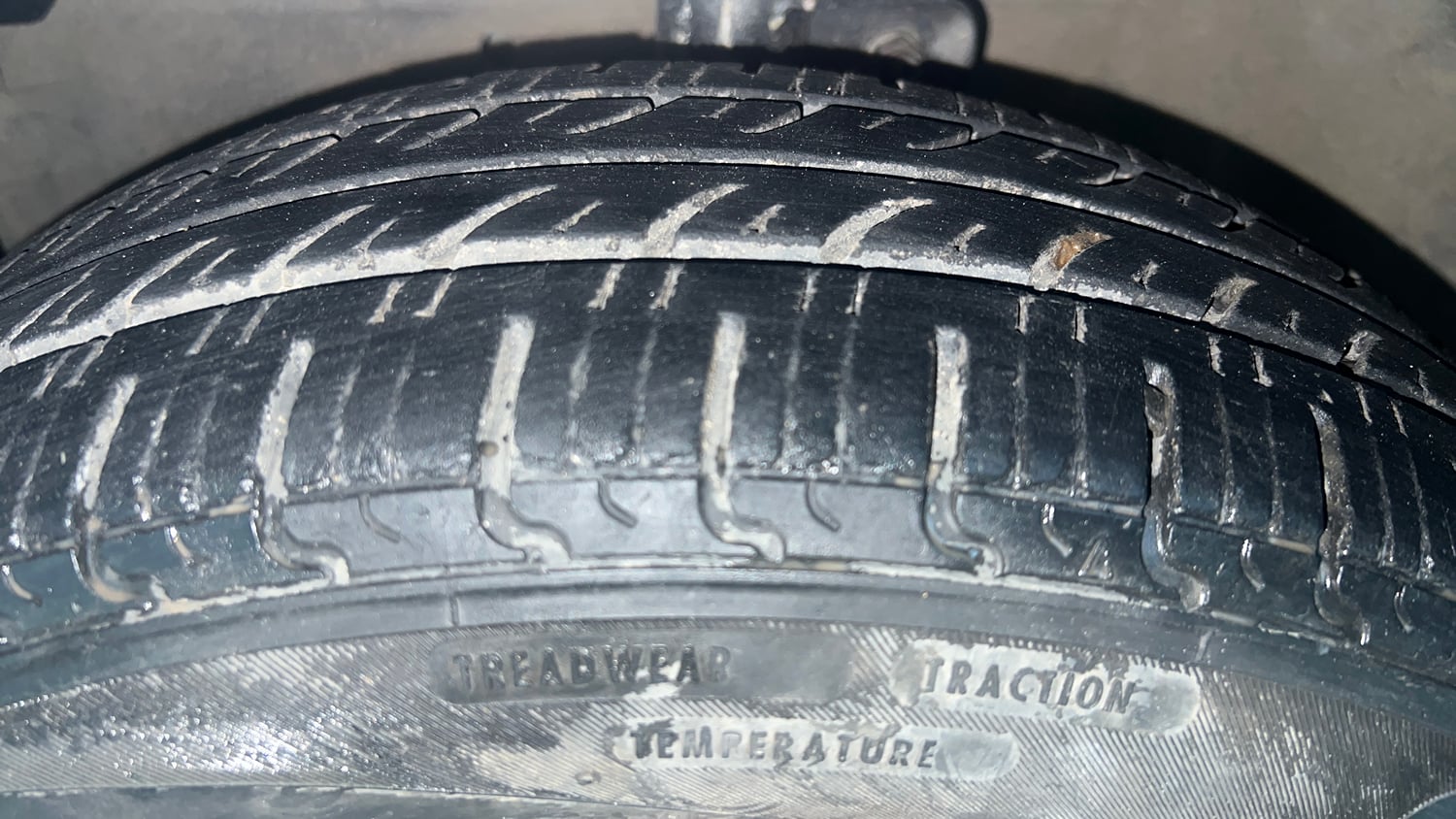Used 2016 Maruti Suzuki Celerio VXi CNG Cng Manual tyres LEFT FRONT TYRE TREAD VIEW