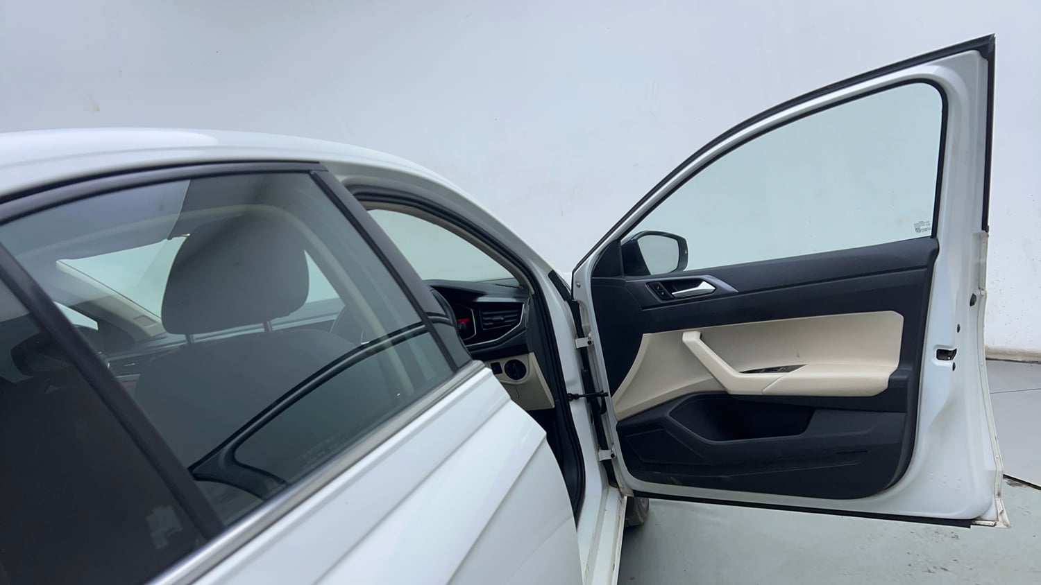 Used 2022 Volkswagen Virtus GT Plus 1.5 TSI EVO DSG Petrol Automatic interior RIGHT FRONT DOOR OPEN VIEW