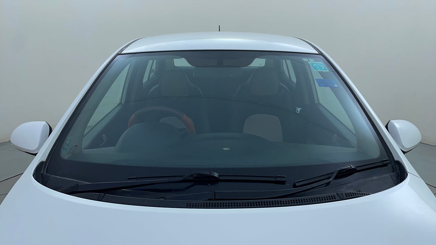 Used 2017 Hyundai Xcent SX 1.2 (O) Petrol Manual exterior FRONT WINDSHIELD VIEW