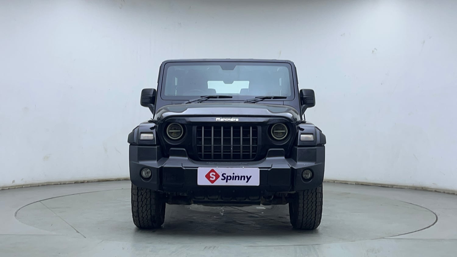Used 2022 mahindra Thar LX Hard Top Diesel AT 4WD Diesel Automatic exterior FRONT VIEW
