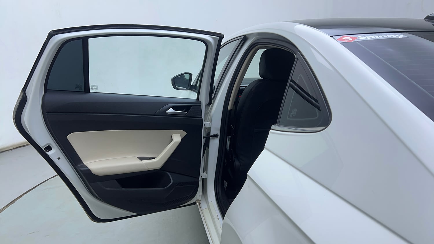 Used 2022 Volkswagen Virtus GT Plus 1.5 TSI EVO DSG Petrol Automatic interior LEFT REAR DOOR OPEN VIEW