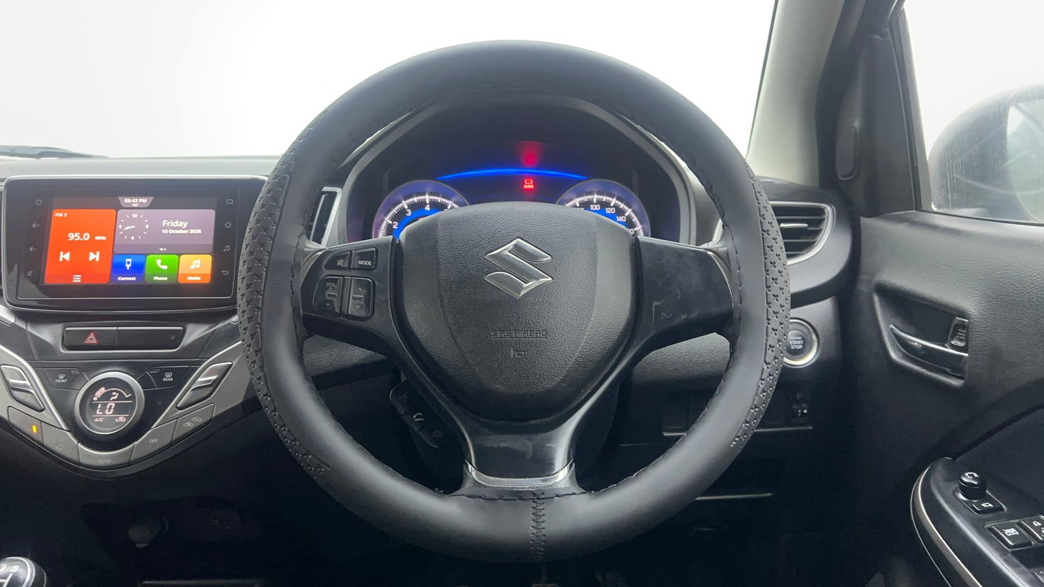 Used 2021 Maruti Suzuki Baleno Zeta Petrol Manual interior STEERING VIEW