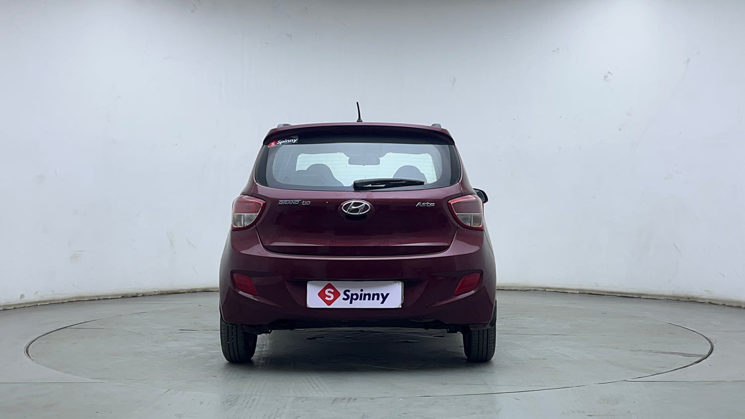 Used 2014 Hyundai Grand i10 Asta 1.2 Kappa VTVT Petrol Manual exterior BACK VIEW