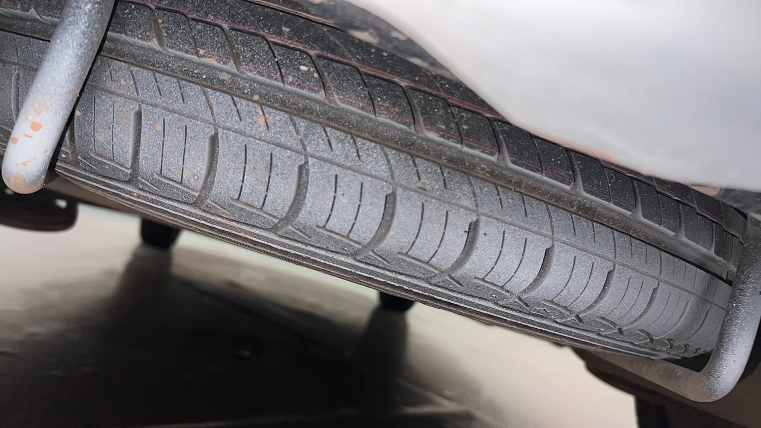 Used 2016 Maruti Suzuki Ertiga ZXI Petrol Manual tyres SPARE TYRE VIEW