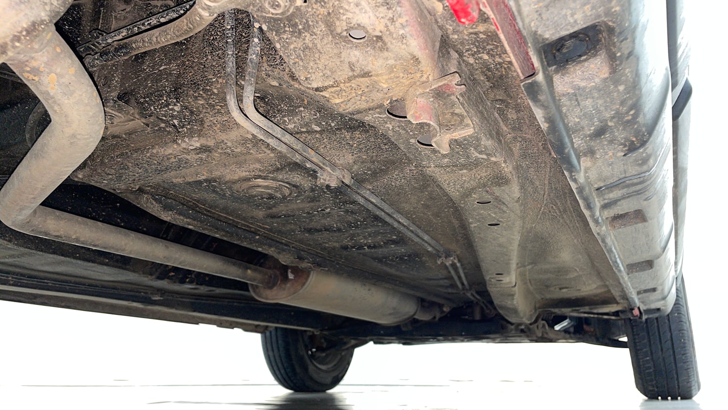 Used 2023 Maruti Suzuki S-Presso Vxi Plus Petrol Manual extra REAR RIGHT UNDERBODY VIEW