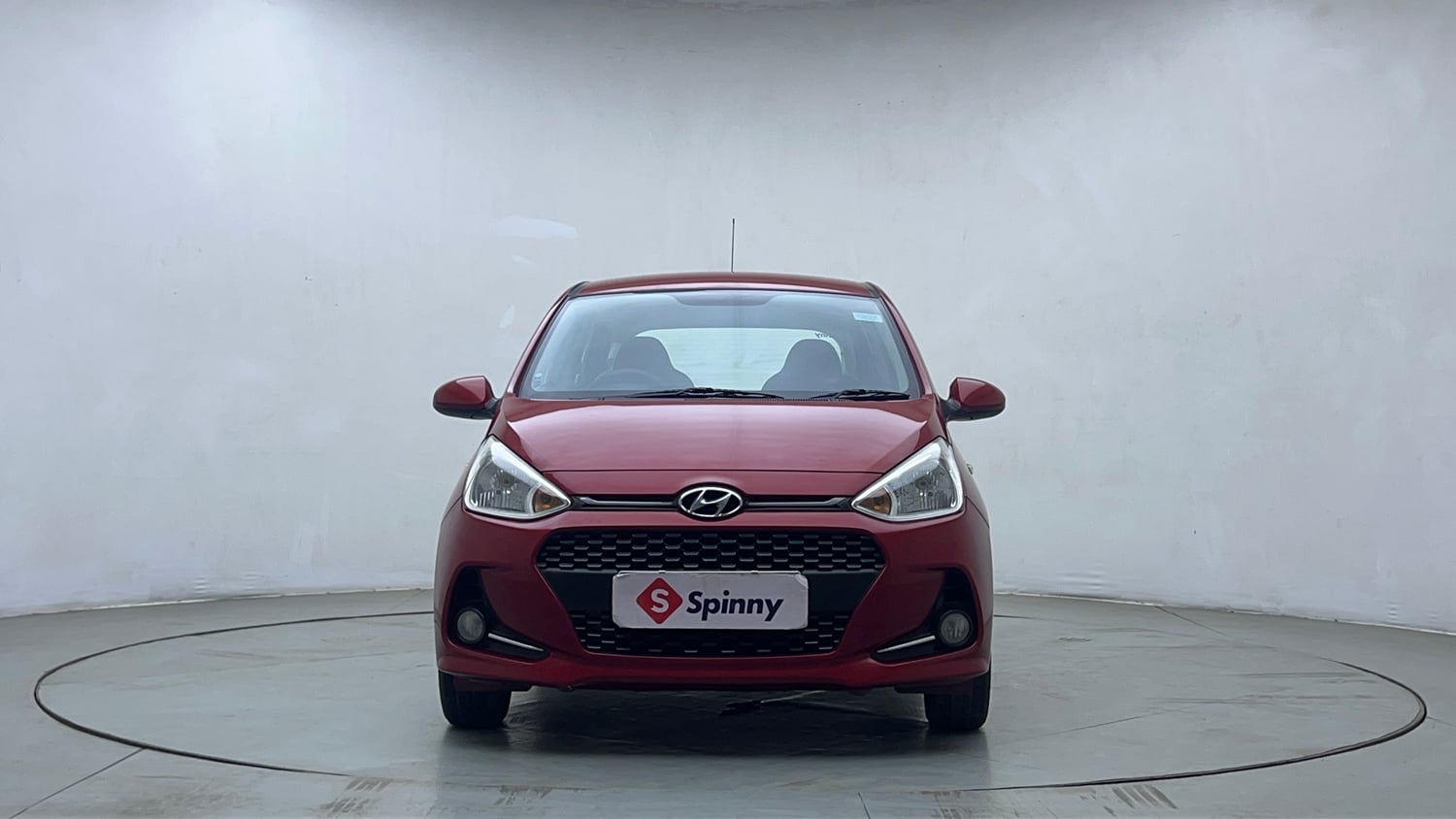 Used 2018 Hyundai Grand i10 Sportz 1.2 Kappa VTVT Petrol Manual exterior FRONT VIEW